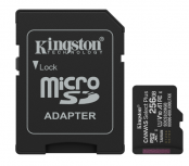 Memoria Flash Kingston Canvas Select Plus Gen3, 256GB MicroSD UHS-I Clase 10, con Adaptador