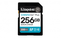 Memoria Flash Kingston SDG4/256GB, 256GB SD UHS-I Clase 10, con Adaptador image
