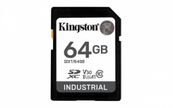 Memoria Flash Kingston Industrial SD, 64GB SDHC UHS-I Clase 10