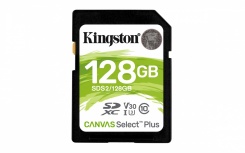 Memoria Flash Kingston Canvas Select Plus, 128GB SDXC UHS-I Clase 10