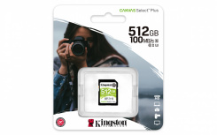 Memoria Flash Kingston Canvas Select Plus, 512GB SDXC UHS-I Clase 10  image