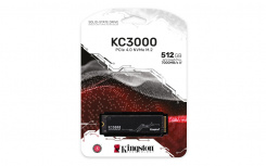 SSD Kingston KC3000 NVMe, 512GB, M.2, 3900 MB/s Escritura, 7000 MB/s Lectura, PCI Express 4.0 image