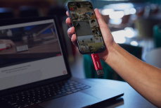 SSD Externo Kingston Dual Portable, 2 TB, USB-C/USB-A, Rojo image