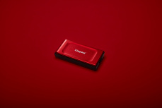 SSD Externo Kingston XS1000, 1TB, USB-C, Rojo image