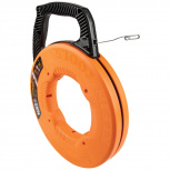 Klein Tools Guía Jalacables 56-341, 3cm x 73 Metros, Acero Inoxidable, Naranja