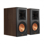 Klipsch Kit Bocinas Pasivas para Estante RP-600M II WALNUT, Alámbrico, 100W RMS, 400W PMPO, Café/Negro