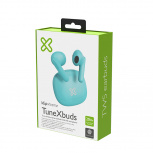 Klip Xtreme Audífonos Intrauriculares con Micrófono Tune Xbuds, Inalámbrico, Bluetooth, Azul - Imagen adicional 2