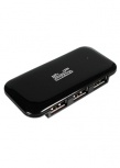 Klip Xtreme Hub KUH-190B, 4 Puertos USB 2.0, 480 Mbit/s, Negro