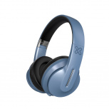 Klip Xtreme Audífonos con Micrófono Funk, Bluetooth, Inalámbrico, USB, Azul