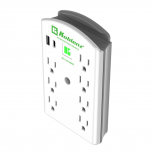 Koblenz Supresor de Picos SS-1100, 7 Salidas, 2 Puertos USB, 1.100 Joules