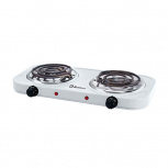 Koblenz Parrilla Eléctrica PEKM-2000 EG, 2 Quemadores, 2000W, Blanco