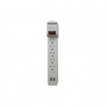 Koblenz Supresor de Picos SS-550, 5 Salidas, 2 Puertos USB, 550 Joules