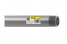 Kobrex Tubo Conduit 5000012, 3/4" x 3 Metros, Acero Galvanizado