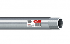 Kobrex Tubo Conduit 5000596, 3/4" x 3 Metros, Aluminio