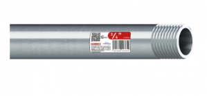 Kobrex Tubo Conduit 5000600, 1 1/2" x 3 Metros, Aluminio