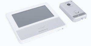 Kocom Videoportero/Interfon KCV-S701IP2WW, 7", Altavoz, Inalámbrico, Blanco