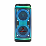 Ksr Bocina Portátil KSF-8024, Bluetooth, Alámbrico/Inalámbrico, USB-A/USB-C, 70W, Negro