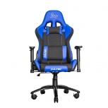 Kultec Silla Gamer Serie X, hasta 150Kg, Negro/Azul