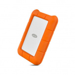 Disco Duro Externo LaCie Rugged USB C 2.5'', 2TB, USB C 3.0, Naranja/Plata, A Prueba de Agua, Polvo y Golpes - para Mac/PC