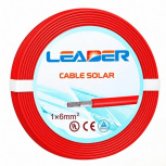 Leader Solar Cable Fotovoltaico UL 4703, 10 AWG, 50 Metros