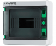 Leader Solar Caja de Distribución para Panel Solar HA-8, Policarbonato (PC-ABS)