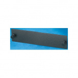 Legrand Panel Ciego, 1U, Negro