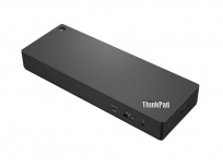Lenovo Doking Station Thinkpad 40B00300US Thunderbolt 4, 1x USB-C 3.2, 4x USB 3.1, 1x HDMI, 2x DisplayPort, 1x RJ-45, Negro/Rojo