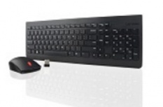 Venta de Kit de Teclado y Mouse Lenovo Inalámbrico USB Negro