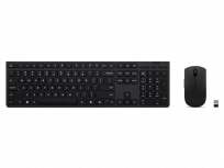 Kit de Teclado y Mouse Lenovo 4X31R64337, Inalámbrico, USB, Negro, Español - Imagen adicional 1