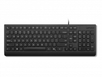 Teclado Lenovo Essential Wired, Alámbrico, USB, Negro, Español