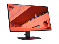 Monitor Lenovo ThinkVision P27h-20 LED 27", Quad HD, HDMI, Bocinas Integradas (2 x 1W), Negro - Imagen del combo