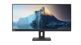 Monitor Lenovo E29w-20 LED 29", Full HD, Ultra Wide, FreeSync, 90Hz, HDMI, Bocinas Integradas (2x 3W), Negro - Imagen del combo