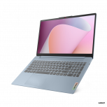 Laptop Lenovo IdeaPad Slim 3 15AMN8 15.6" Full HD, AMD Ryzen 5 7520U 2.80GHz, 8GB, 512GB SSD, Windows 11 Home 64-bit, Español, Azul Escarcha