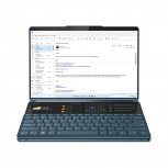 Laptop Lenovo Yoga Book 9 13IRU8 13.3" Touch 2.8K, Intel Core i7-1355U 1.70GHz, 16GB, 1TB SSD, Windows 11 Home 64-bit, Español, Turquesa