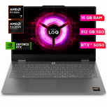 Laptop Gamer Lenovo LOQ 15ARP11, 15.6" 1920x1080 Full HD, AMD Ryzen 7 170, NVIDIA GeForce RTX 5050, 16GB, 512GB SSD, Windows 11 Home, Inglés