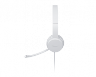 Lenovo Audífonos con Micrófono 110 Stereo, Alámbrico, USB, Gris - Imagen adicional 1