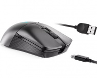 Mouse Gamer Ergonómico Lenovo M600S QI, Inalámbrico, Óptico, 19.000DPI, RF Wireless/Bluetooth/USB-C, Gris image
