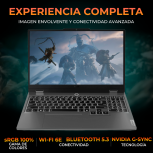 Laptop Gamer Lenovo LOQ 15AHP10, 15.6" 1920x1080 Full HD, AMD Ryzen 7 250, NVIDIA GeForce RTX 5060, 32GB, 1TB SSD, Windows 11 Home, Inglés - Imagen adicional 2