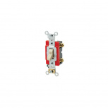 Leviton Apagador 1221-2I, 1 Polo, 20A, Blanco