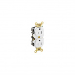 Leviton Tomacorriente 5262-W, 2 Enchufes, 125V, 15A, Blanco
