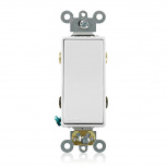 Leviton Apagador 5624-2W, 4 Vías, 20A, Blanco