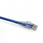 Leviton Cable Patch Cat5e UTP RJ-45 Macho - RJ-45 Hembra, 3 Metros, Azul