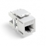Leviton Jack de Red Quickport Cat6+, Blanco