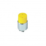 Leviton Clavija Blindada, 615CA, 250V, 15A, Gris/Amarillo