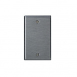 Leviton Placa Ciega de Pared 84014, Acero Inoxidable