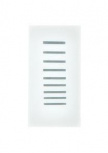 Leviton Zumbador para Pared CI0-ZUMBA-BLA, 1 Pieza, Blanco