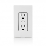 Leviton Tomacorriente Inteligente D215R-1BW, 2 Enchufes, 120V, 15A, Blanco