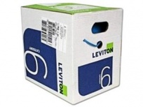 Leviton Bobina de Cable Ethernet Cat6a, UTP, 305 Metros