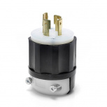 Leviton Clavija de Media Vuelta, 20A, 277V, Nema L7-20P, Negro