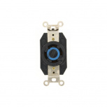 Leviton Tomacorriente Industrial LEV-2750, 1 Enchufe, Nema L18-30R, 120-208V, 30A, Negro